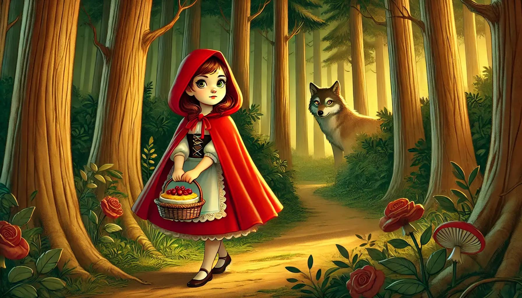 Little Red Riding Hood - A magical bedtime story for children